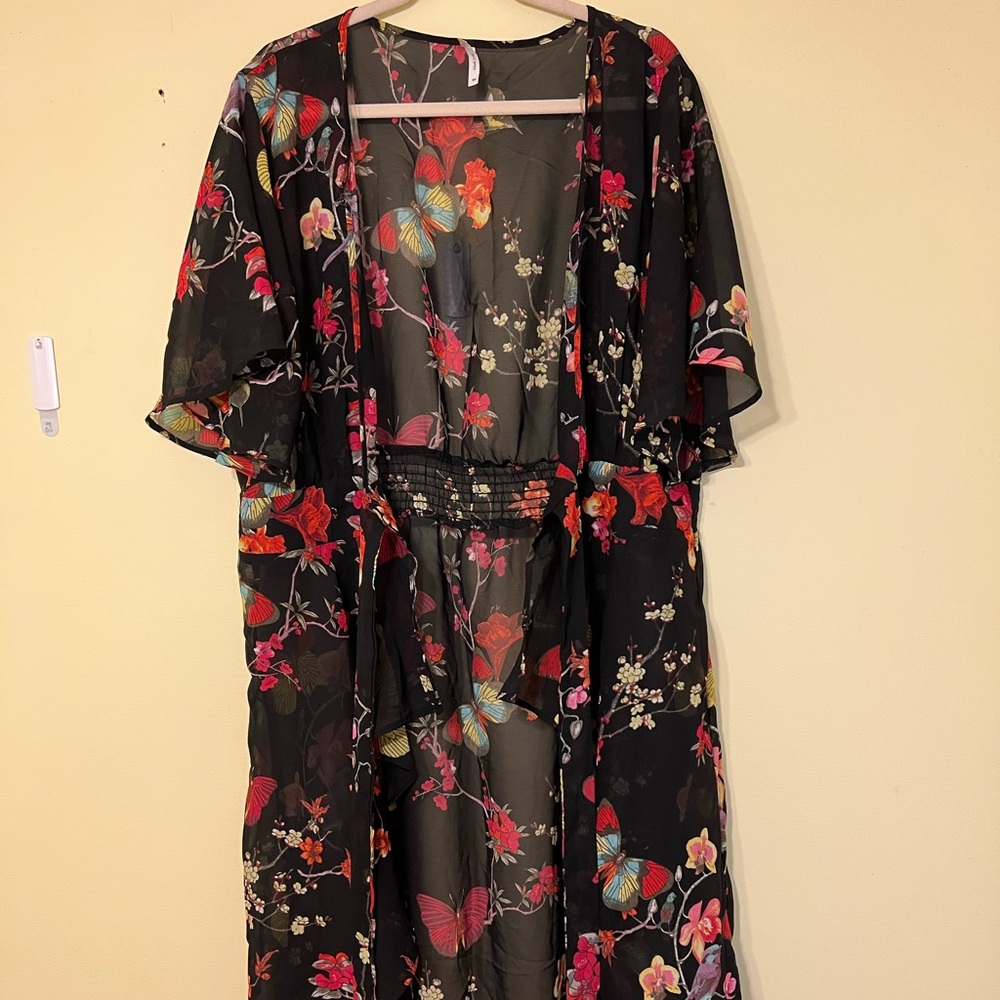 Kimono/Swim Coverup